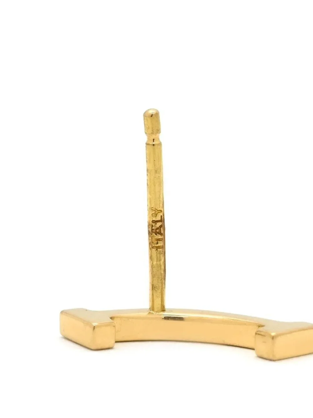 Tiffany & Co Earrings T Smile Mini Yellow Gold 18k